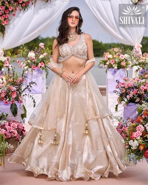 Crop-Top with Dupatta